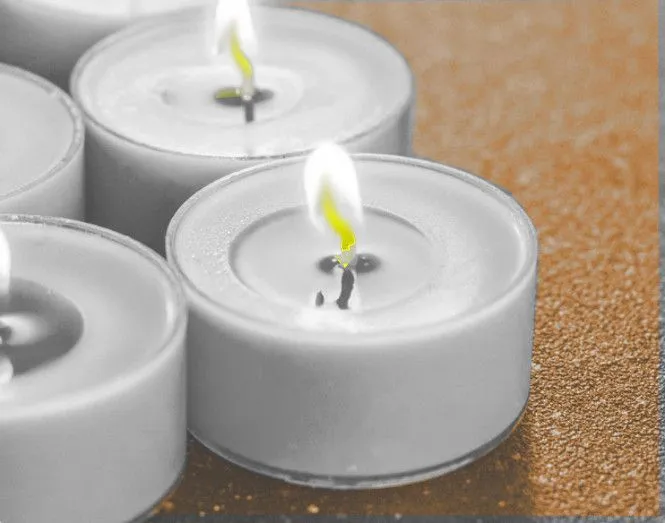CANDLE,TUB 6 PACK